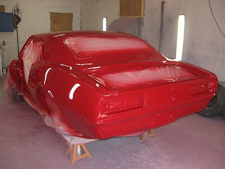 1968 Z28 Camaro Paint